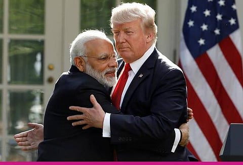 பிரதமர் மோடி, அதிபர் ட்ரம்ப் : கோப்புப்படம்