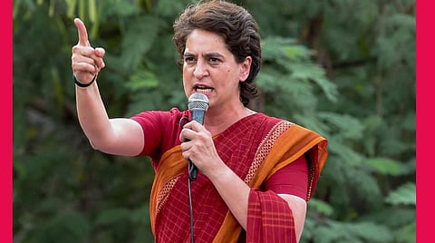 காங்கிரஸ் பொதுச்செயலாளர் பிரியங்கா காந்தி : கோப்புப் படம்.