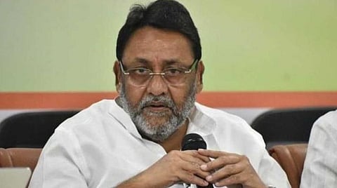 என்சிபி கட்சியின் செய்தித்தொடர்பாளர் நவாப் மாலிக் : கோப்புப்படம்