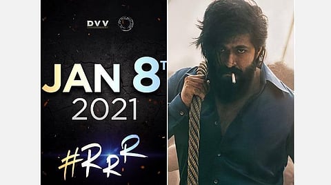 'கேஜிஎஃப் 2' - 'ஆர்.ஆர்.ஆர்' ஒரே நாளில் வெளியீடா?