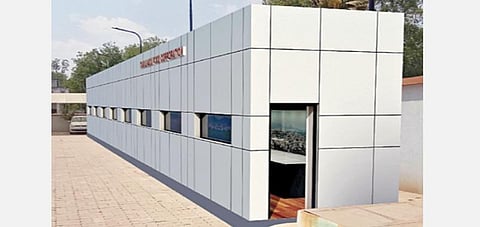 தஞ்சாவூரில் திறக்கப்பட உள்ள உணவு அருங்காட்சியக கட்டிடம்.