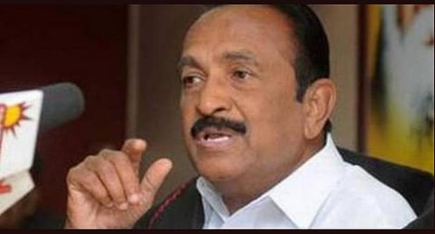 வைகோ: கோப்புப்படம்
