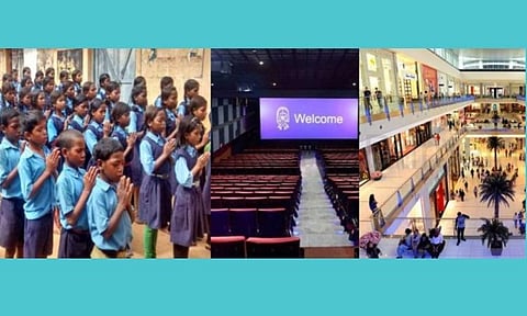 கரோனா வைரஸ் தடுப்பு நடவடிக்கை: 5-ம் வகுப்புவரை பள்ளிகளுக்கு விடுமுறை, தியேட்டர், ஷாப்பிங் மால்களை மூட அரசு உத்தரவு