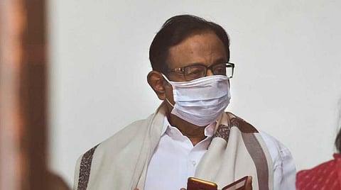 காங்கிரஸ் மூத்த தலைவர் ப.சிதம்பரம்.