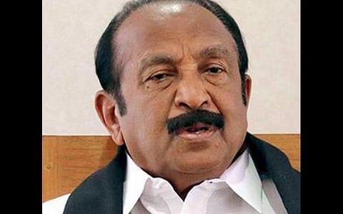 வைகோ: கோப்புப்படம்