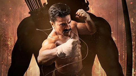 'ஆர்.ஆர்.ஆர்' படத்தில் ராம் சரண் கதாபாத்திரத்தின் லுக் வெளியீடு
