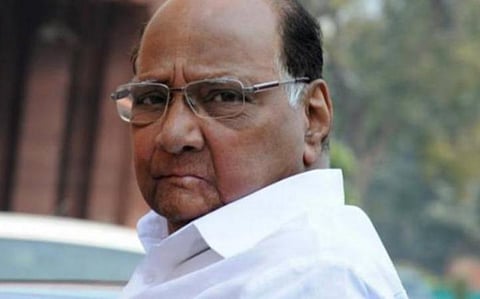 தேசியவாத காங்கிரஸ் கட்சித் தலைவர் சரத் பவார்.
