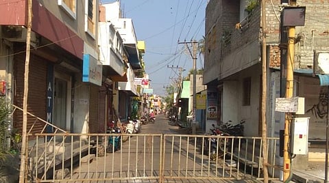 அரியாங்குப்பம் சொர்ணா நகர் பகுதிக்கு சீல்