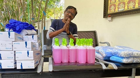 காவல்துறையினர், மருத்துவர்களுக்கு பாரதிராஜா உதவி: தமிழக அரசுக்கும் பாராட்டு