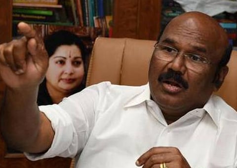 அமைச்சர் ஜெயக்குமார்: கோப்புப்படம்