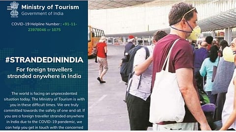 இந்தியாவில் சிக்கித் தவிக்கும் வெளிநாட்டினருக்குக் கிடைத்த அளப்பரிய உதவி: சுற்றுலா அமைச்சகத்தின் புதிய இணைய உதவி