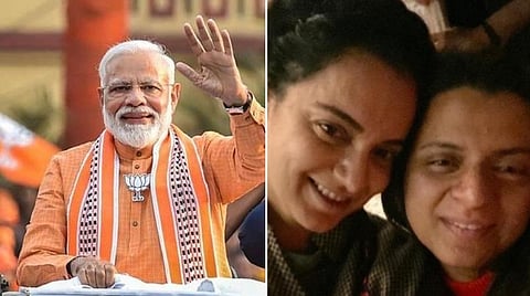 தேர்தலைத் தவிர்த்துவிட்டு மீண்டும் மோடியை பிரதமராக்குங்கள்: கங்கணா சகோதரி ட்வீட்