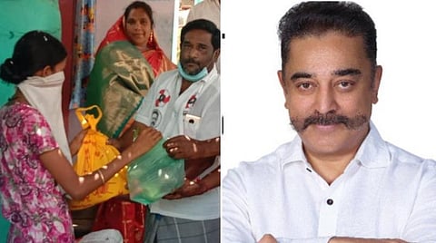 நிவாரணப் பொருட்கள் மீது என் படம் வேண்டாம்; பெறுபவர்களையும் படம் எடுக்காதீர்கள்: கமல் வேண்டுகோள்