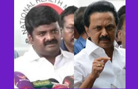ஸ்டாலின் மலிவான அரசியலில் ஈடுபடவேண்டாம் : அமைச்சர் விஜயபாஸ்கர் வேண்டுகோள்