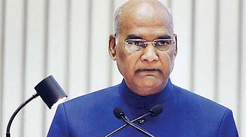 குடியரசு தலைவர் ராம்நாத் கோவிந்த் : கோப்புப்படம்