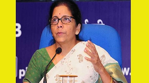 நிதியமைச்சர் நிர்மலா சீதாராமன் : கோப்புப்படம்