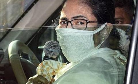 மேற்கு வங்க முதல்வர் மம்தா பானர்ஜி.