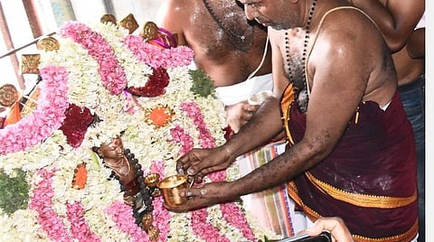 பக்தர்கள் இல்லாமல் நடந்த திருமுலைப்பால் விழா