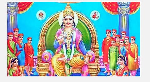 நம் பாவ - புண்ணியக் கணக்கை எழுதும் சித்ரகுப்தன்!  சித்ரா பெளர்ணமியில் அன்னதானம் செய்தால் சொர்க்கம்! 
