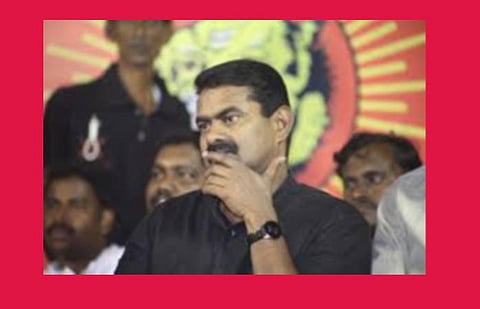 சீமான் மீது தேசத்துரோக வழக்குப்பதிவு