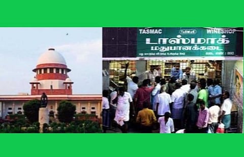 மதுக்கடைகளை மூடும் உயர் நீதிமன்ற உத்தரவை எதிர்த்து உச்ச நீதிமன்றத்தில் தமிழக அரசு மேல் முறையீடு 