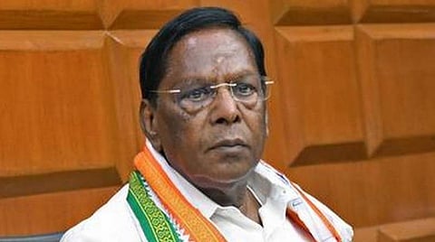 புதுச்சேரி முதல்வர் நாராயணசாமி: கோப்புப்படம்