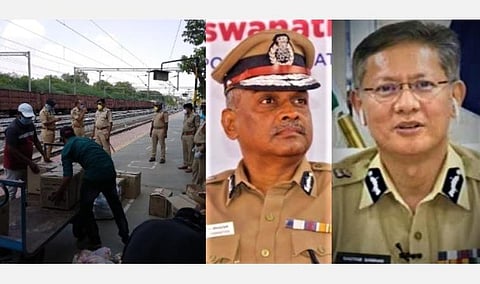 மும்பையிலிருந்து பசியுடன் சென்னை திரும்பிய தமிழர்கள்: காவல் ஆணையர் வேண்டுகோளை ஏற்று சொந்த செலவில் உணவளித்த ஆந்திர போலீஸார்