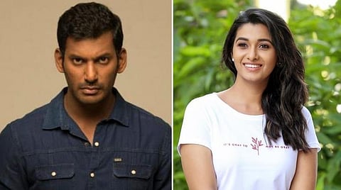 விஷாலுக்கு நாயகியாகும் ப்ரியா பவானி சங்கர்