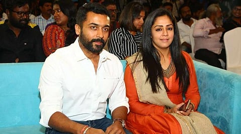 'பொன்மகள் வந்தாள்' படத்துக்கு ஜோதிகாவின் சம்பளம் என்ன? - சூர்யா பதில்