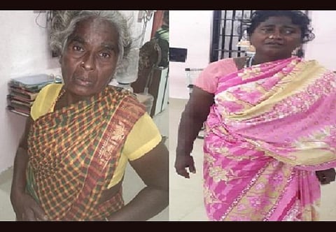 கைது செய்யப்பட்ட முருகாயி - வசந்தி