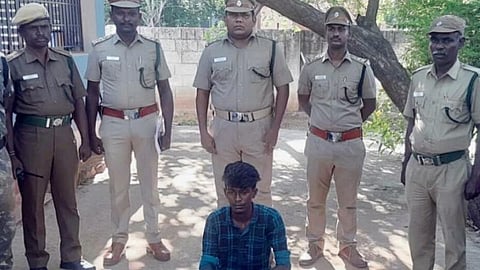 காட்டுப் பன்றியை வேட்டையாடி டிக்டாக் வெளியிட்ட கல்லூரி மாணவர் கைது