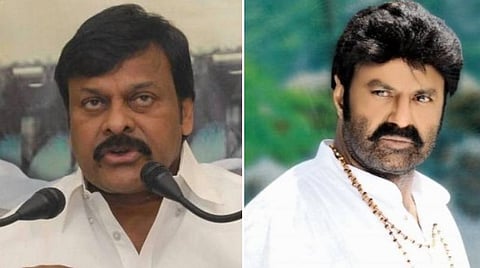 சிரஞ்சீவி - பாலகிருஷ்ணா மோதலா? என்ன நடக்கிறது தெலுங்கு திரையுலகில்? 