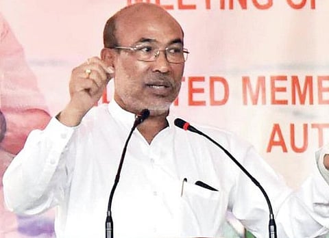மணிப்பூர் முதல்வர் பைரேன் சிங் : கோப்புப்படம்