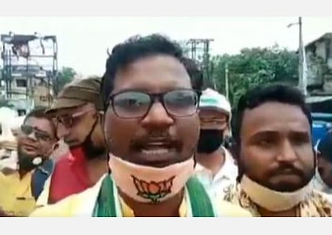 சீன பிரதமர் கிம் ஜோங் உன்? சீன அதிபருக்கு பதிலாக வடகொரிய அதிபர் உருவ பொம்மை எரிப்பு: பாஜக தொண்டர்கள் மீது நெட்டிசன்கள் கடும் கேலி
