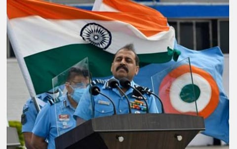 எந்தவொரு சூழலிலும் பதிலடி கொடுக்க தயார்: விமானப் படை தளபதி பதவுரியா தகவல்