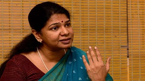 கனிமொழி: கோப்புப்படம்