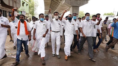 பாஜக நிர்வாகிக்கு மிரட்டல்: மதுரை திமுக எம்எல்ஏ பி.மூர்த்தி மீது வழக்கு