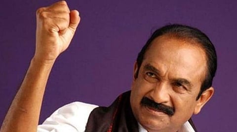 வைகோ: கோப்புப்படம்