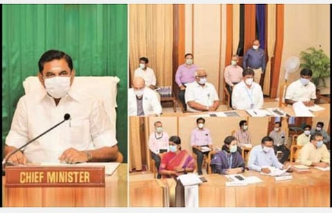 ஊரடங்கு நீட்டிப்பு?-மருத்துவ நிபுணர்கள் குழுவுடன் முதல்வர் பழனிசாமி ஆலோசனை: பிரதீப் கவுர் பங்கேற்றார்