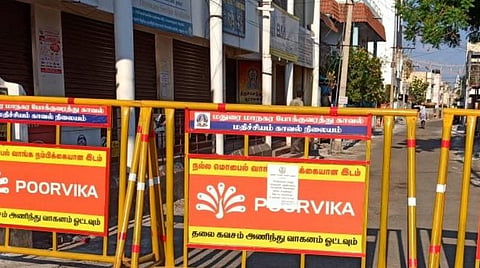 தொற்றாளர்கள் வசிக்கும் பகுதியில் தடை ஏற்படுத்தாததால் மதுரை புறநகரில் கரோனா பரவல் அதிகரிக்கும் அபாயம்