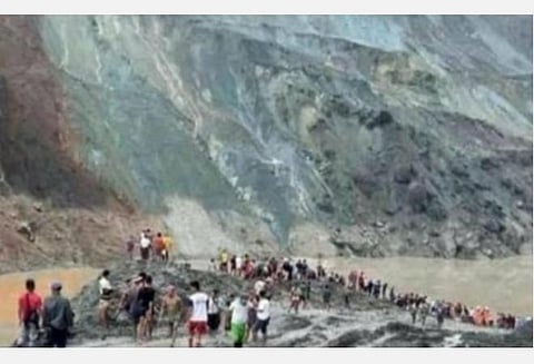 மியான்மர் ஜேட் சுரங்க விபத்து: பலி எண்ணிக்கை 162 ஆக அதிகரிப்பு