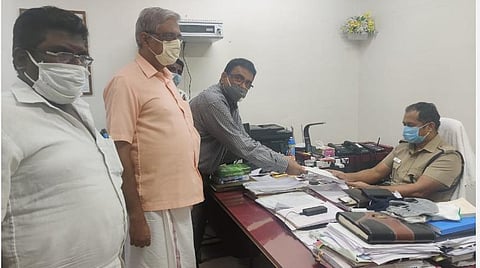 சேவாபாரதி அமைப்பு மீது பொய் பிரச்சாரம்; திருமாவளவன் மீது கீழ்ப்பாக்கம் சரக காவல் துணை ஆணையரிடம் புகார் 