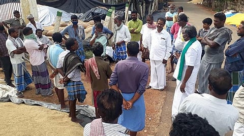 நெல் மூட்டைகள் மழையில் நனைந்து வீணாவதைத் தவிர்த்திட தினசரி கொள்முதல் அளவைக் கூட்டிடுக: பி.ஆர்.பாண்டியன் கோரிக்கை