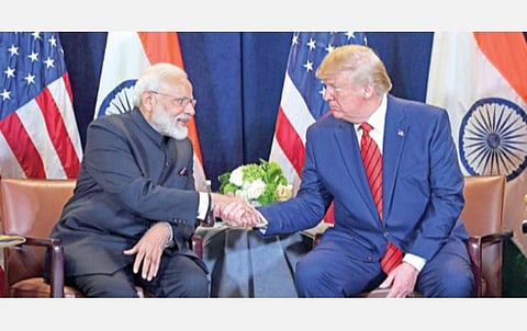 அமெரிக்க சுதந்திர தினத்துக்கு வாழ்த்து தெரிவித்த மோடிக்கு அதிபர் டொனால்டு ட்ரம்ப் நன்றி