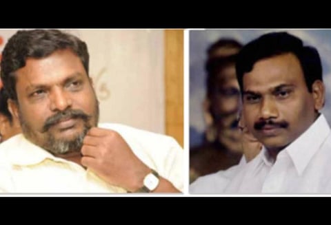 கட்சியினரை 'உடன்பிறப்பு' என்றழைப்பதா 'தோழர்' என்றா?- இணையத்தில் திருமாவளவன் - ஆ.ராசா கலந்துரையாடல்