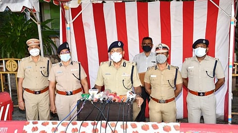 வாகன தணிக்கை பணிகளை பார்வையிட்ட சென்னை பெருநகர காவல் ஆணையாளர்