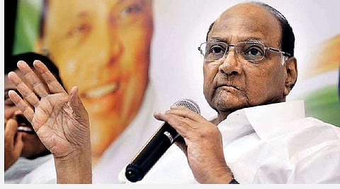 தேசியவாத காங்கிரஸ் தலைவர் சரத் பவார் | கோப்புப் படம்.