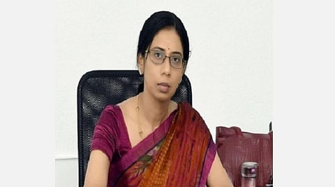 ஆட்சியர் பி.உமா மகேஸ்வரி.