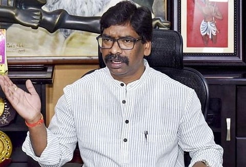 ஜார்கண்ட் முதல்வர் ஹேமந்த் சோரன் : கோப்புப்படம்