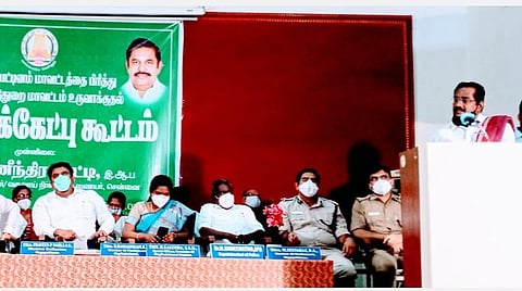 மீண்டும் குத்தாலம் சட்டப்பேரவைத் தொகுதியை அமைத்திடுக; முன்னாள் எம்எல்ஏ ஜெகவீரபாண்டியன் கோரிக்கை